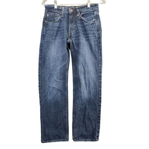 American Eagle Outfitters Men's Original Straight Jeans Blue 26x28 Dark Wash